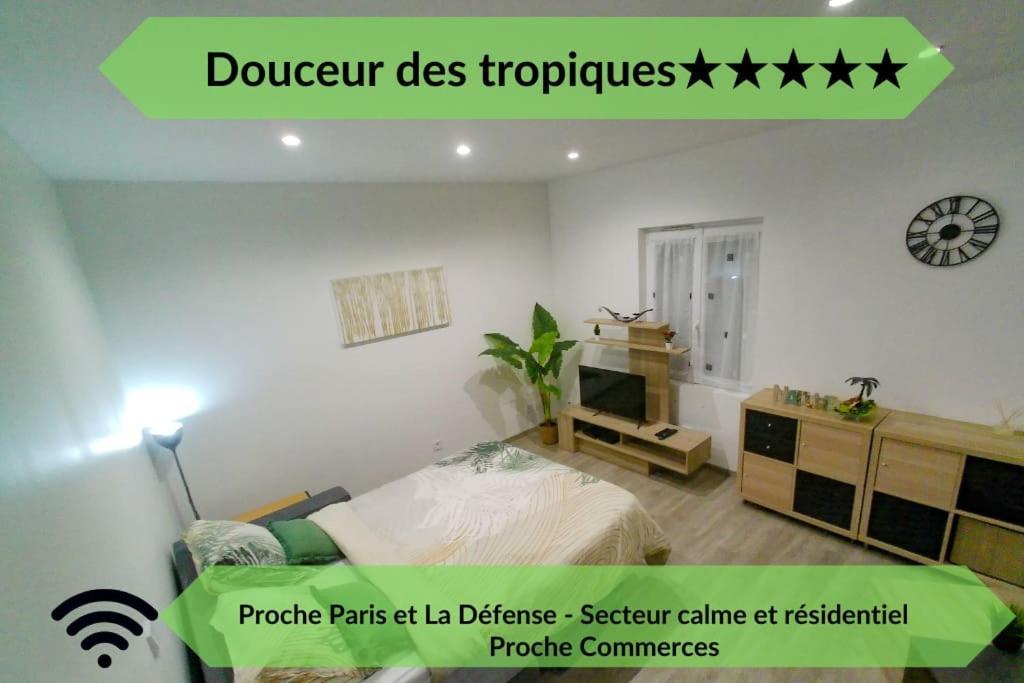 아르장퇴유 *Douceur Des Tropiques*Parisis 아파트 외부 사진